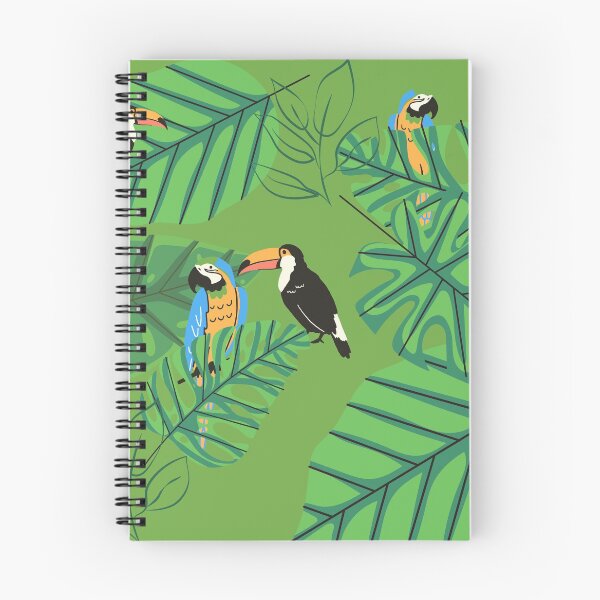 Item preview, Macaw, Toucan Birds on Green designed and sold by RiadMannan.