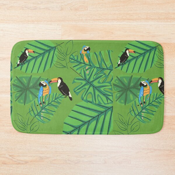 Item preview, Macaw, Toucan Birds on Green designed and sold by RiadMannan.