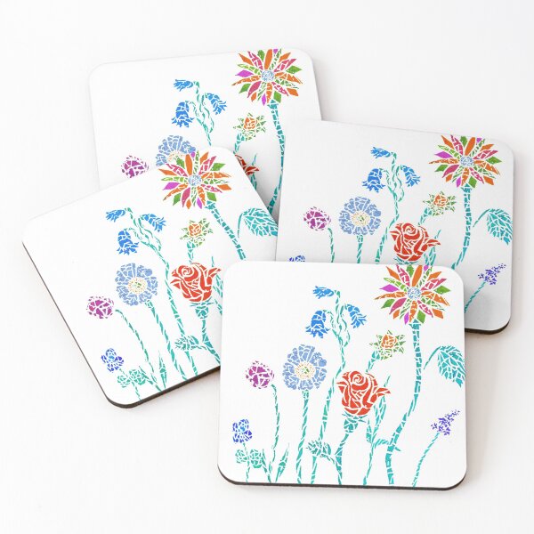 Item preview, Floral Mosaic designed and sold by TheEyeofAthena.