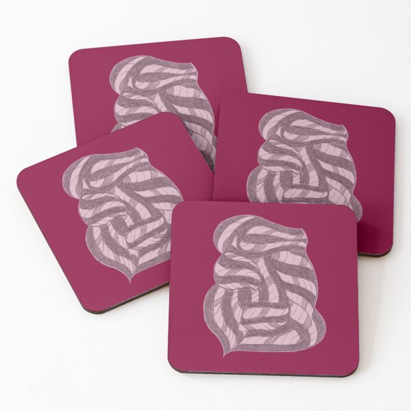 Item preview, Fun bold outline abstract squiggle shape designed and sold by DKVanOss.