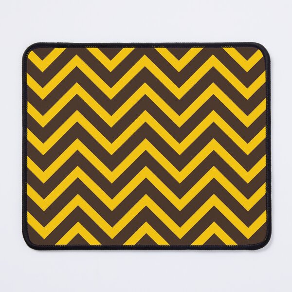 Item preview, Brown and Yellow Zigzag Chevron Pattern designed and sold by Gsallicat.
