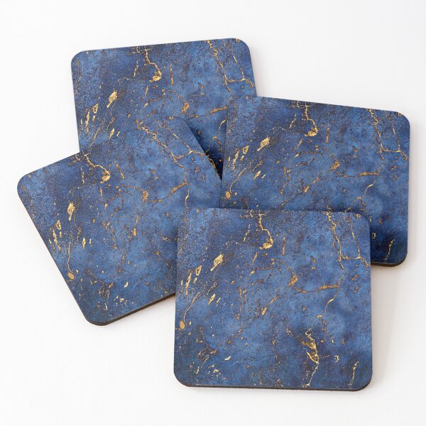Item preview, Blue & Gold Marbel designed and sold by vuilwerk.