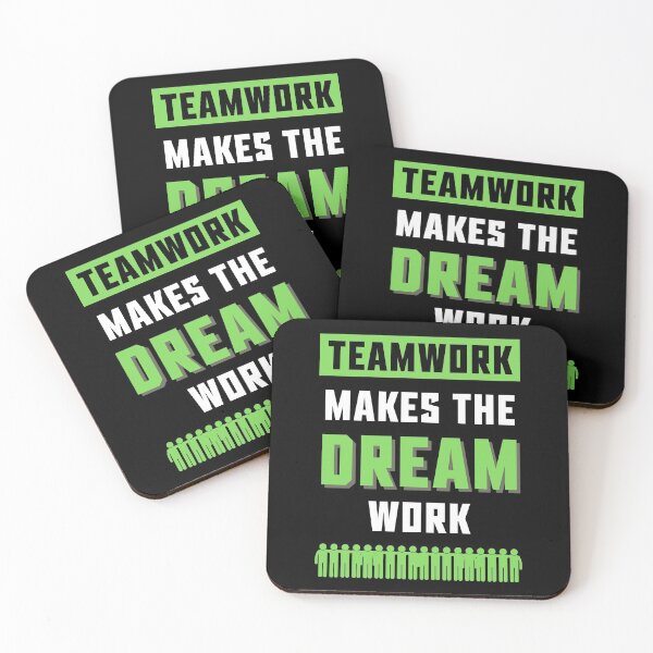 Item preview, Teamwork Makes The Dream Work - Business designed and sold by Einstein12345.