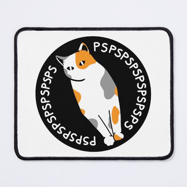 Item preview, Pspsps Spooky Calico Cat designed and sold by Snarky Studio.