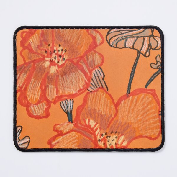 Item preview, Orange Burst Japonaise designed and sold by Meghana Gauthier.