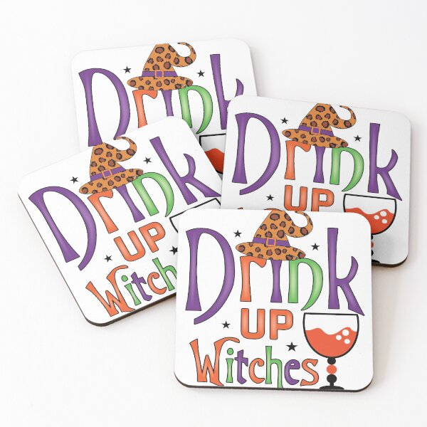Item preview, Drink Up Witches Halloween Design designed and sold by boopsblunt.