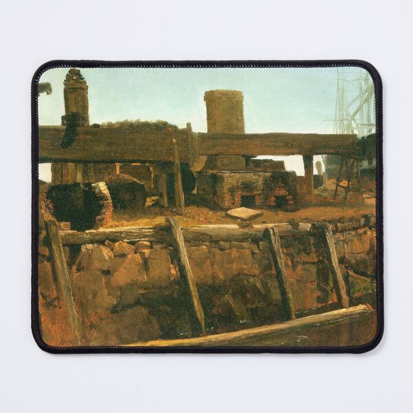 Item preview, 'Boat at the Dock' by Bierstadt (Reprint) designed and sold by Classic Visions Gallery.