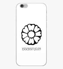 Who Knocks at the Garden Gate? iPhone Case