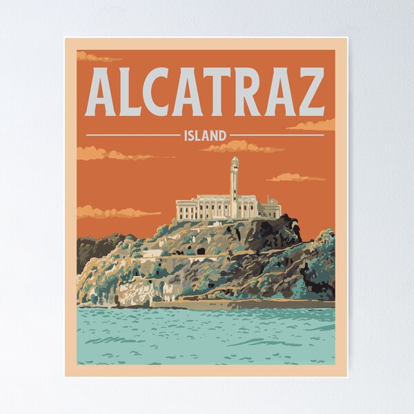 Unframed Poster - Escape from Alcatraz