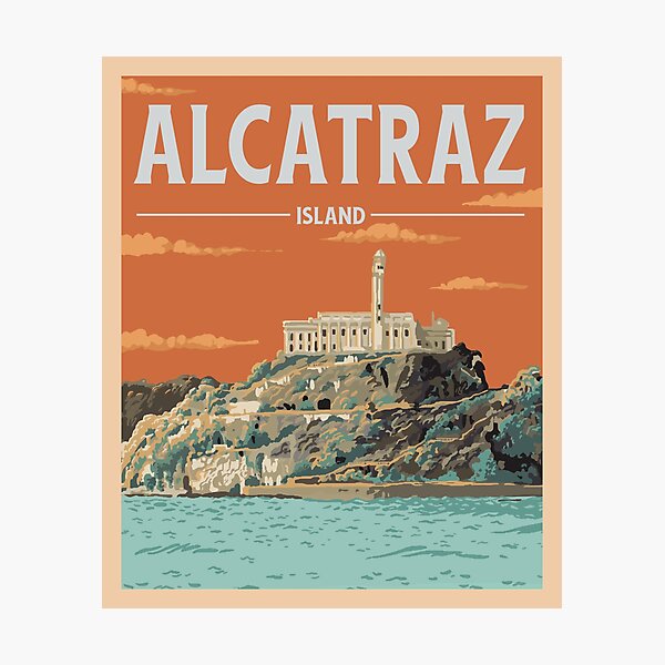 Item preview, Alcatraz Vintage Travel designed and sold by infleims.