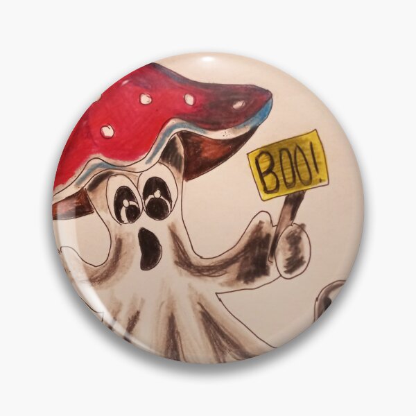 Item preview, mushroom boo designed and sold by meggillustrates.