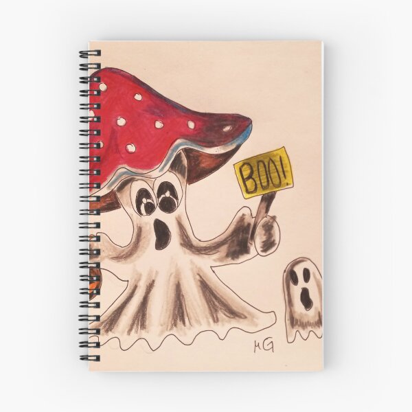 Item preview, mushroom boo designed and sold by meggillustrates.