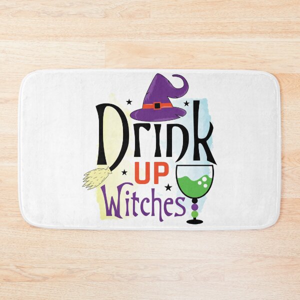 Item preview, Drink Up Witches Green Halloween Design designed and sold by boopsblunt.