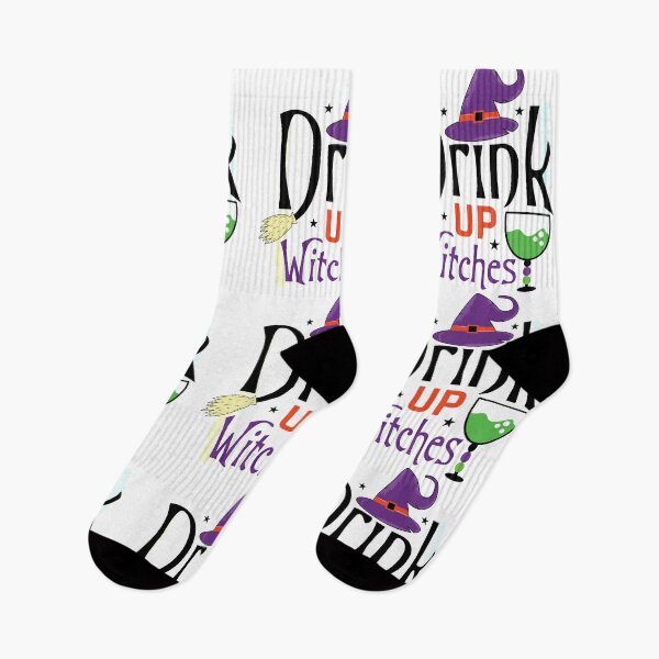 Item preview, Drink Up Witches Green Halloween Design designed and sold by boopsblunt.