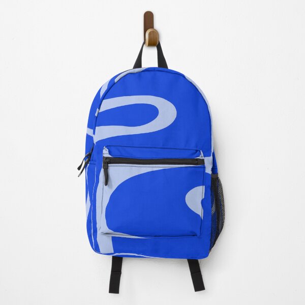 Item preview, Copacetic Retro Abstract in Royal Blue and Light Blue designed and sold by kierkegaard.