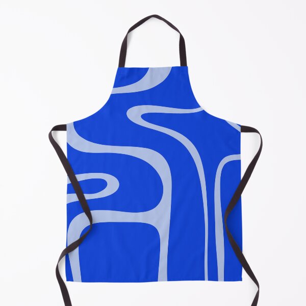 Item preview, Copacetic Retro Abstract in Royal Blue and Light Blue designed and sold by kierkegaard.