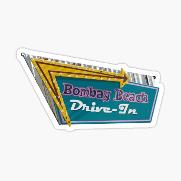 Item preview, Bombay Beach Drive-In Sign in the Coachella Valley designed and sold by VacationCity.