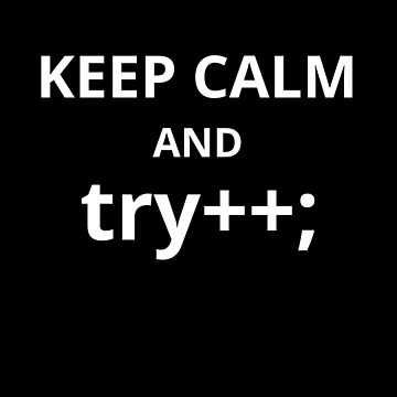 Artwork thumbnail, Computer Geek Keep Calm And Keep On Trying by ComputerGeeksTs