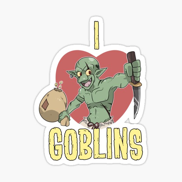 Item preview, I <3 Goblins designed and sold by TokenDuelist.