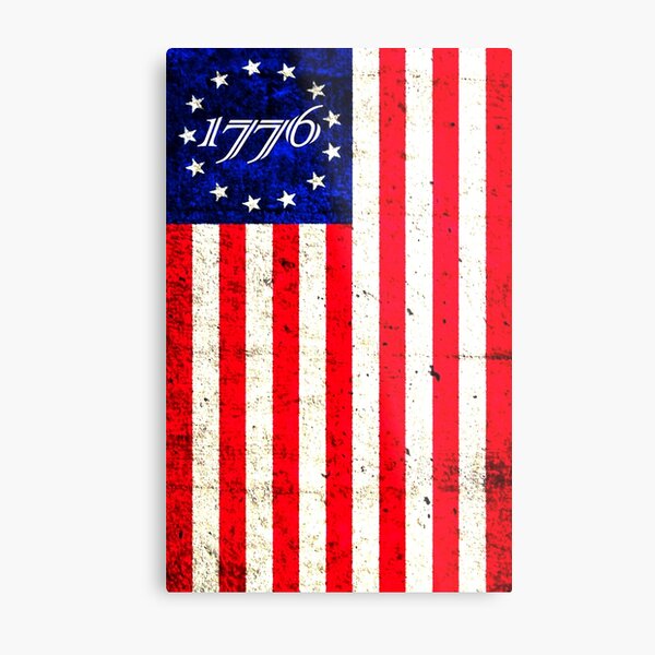 1776 Patriot Metal Print