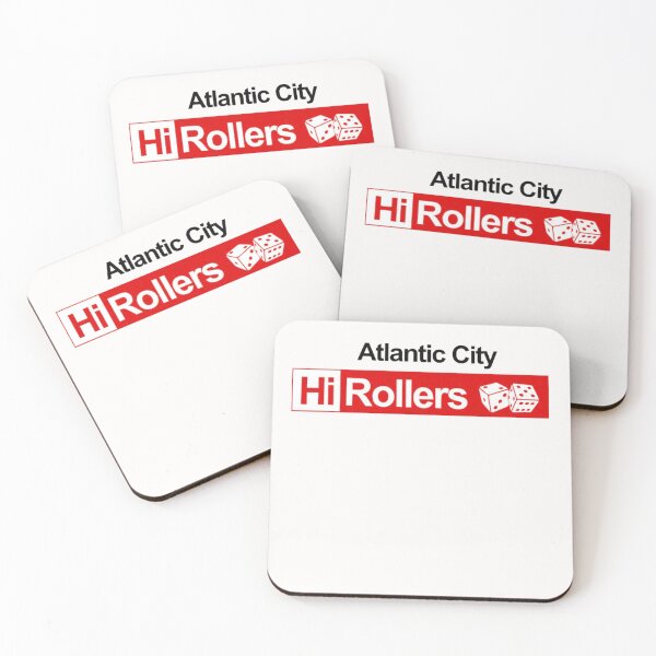 Item preview, Atlantic City/Wildwood Hi-Rollers Continental Basketball Association (CBA) Vintage Logo designed and sold by A Little Bit of  Everything.