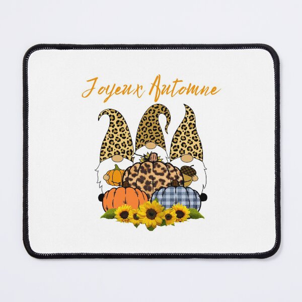 Item preview, Sunflower Pumpkin Leopard Design Happy Autumn - Joyeux Automne designed and sold by HROC.
