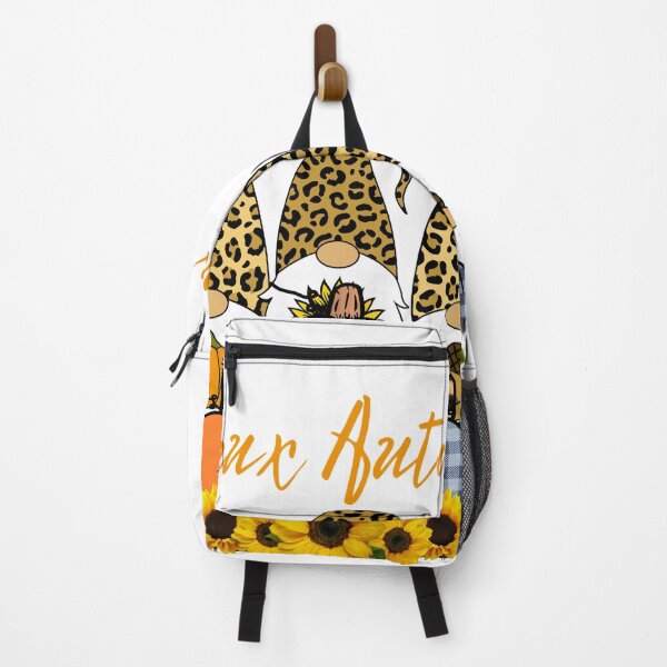 Item preview, Sunflower Pumpkin Leopard Design Happy Autumn - Joyeux Automne designed and sold by HROC.