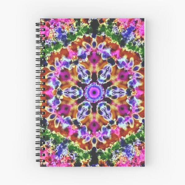 Artikelvorschau, Mandala Floral Pink und Grün entworfen und verkauft von Patricia Lintner.