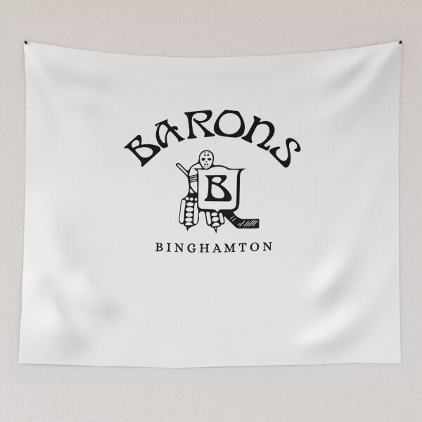 Item preview, Binghamton Barons New York-Penn Major Hockey League Vintage Logo designed and sold by A Little Bit of  Everything.