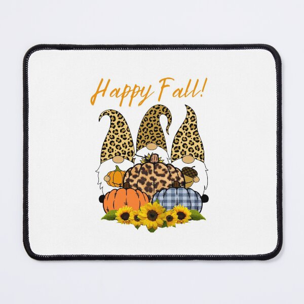 Item preview, Sunflower Pumpkin Leopard Design Happy Fall - Joyeux Automne designed and sold by HROC.