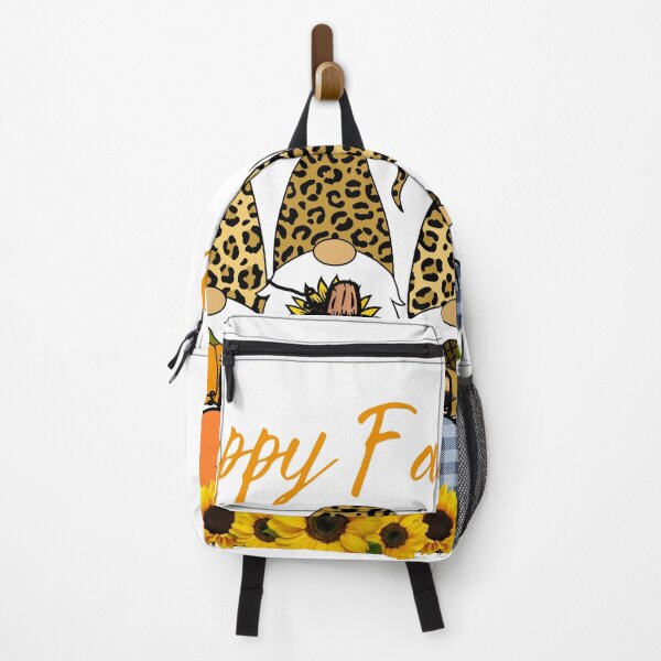 Item preview, Sunflower Pumpkin Leopard Design Happy Fall - Joyeux Automne designed and sold by HROC.