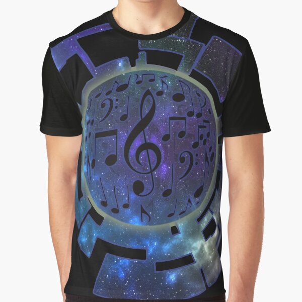 Music Planet Graphic T-Shirt