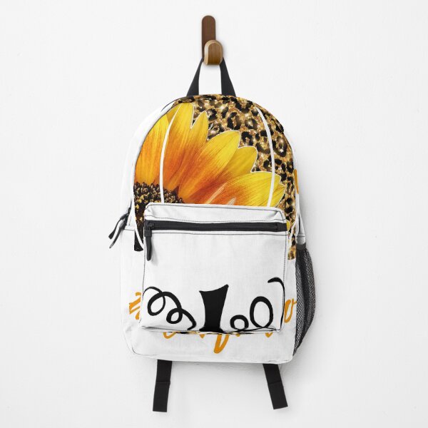 Item preview, Sunflower Pumpkin Leopard Design Happy Fall - Joyeux Automne designed and sold by HROC.