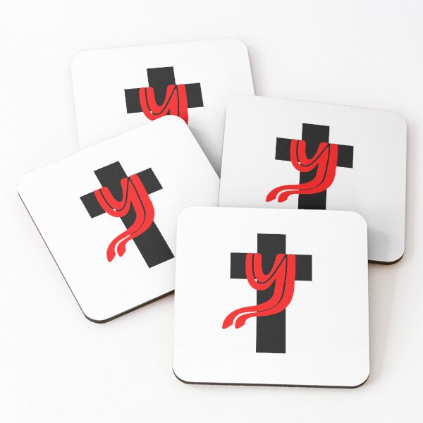Item preview, Christian cross red and black designed and sold by iSeek.