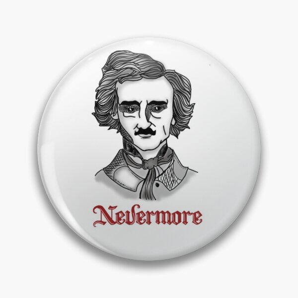 Item preview, Edger Allen Poe Nevermore art print designed and sold by BlueBoarCrafts.