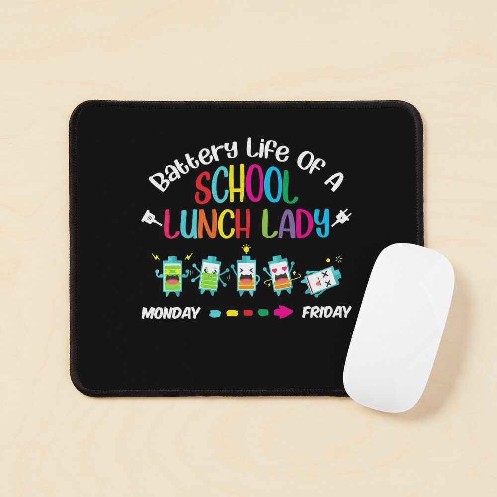 Battery Life of A School Lunch Lady Great Coffee Mug Travelers 