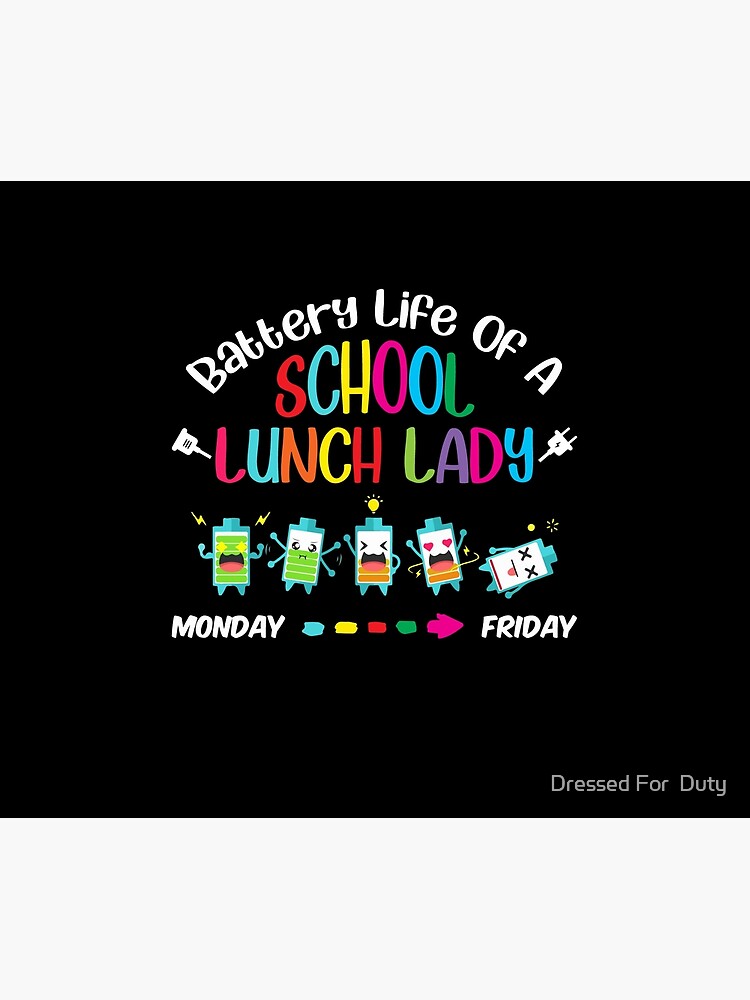 100 Days Of Feeding Kids Lunch Lady School Canteen' Sticker