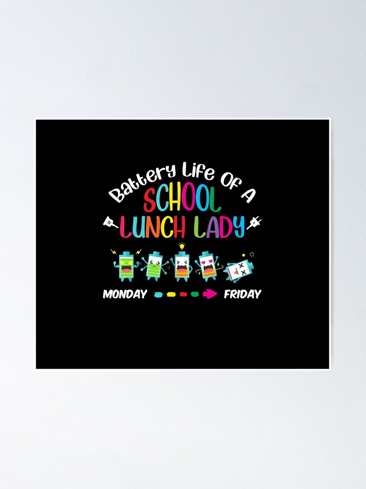 100 Days Of Feeding Kids Lunch Lady School Canteen' Sticker