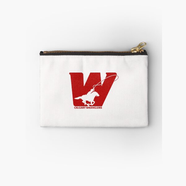 Artikelvorschau, Calgary Wranglers Western Hockey League (WHL) Vintage-Logo entworfen und verkauft von A Little Bit of  Everything.