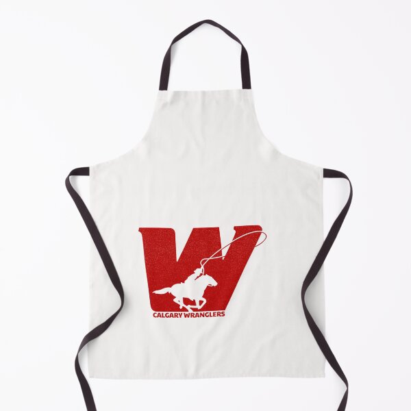 Item preview, Calgary Wranglers Western Hockey League (WHL) Logotipo vintage designed and sold by A Little Bit of Everything.