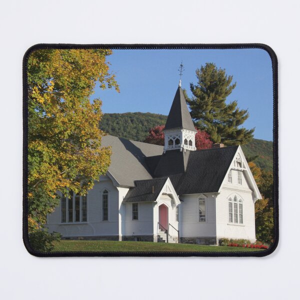 Item preview, West Stockbridge Church designed and sold by Autumn Seas Photography.