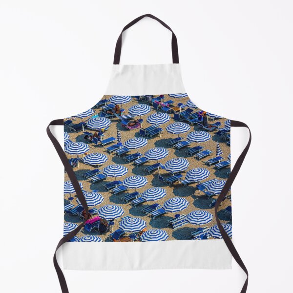 Item preview, Greece Blue Umbrella Beach Vacation designed and sold by newburyboutique.