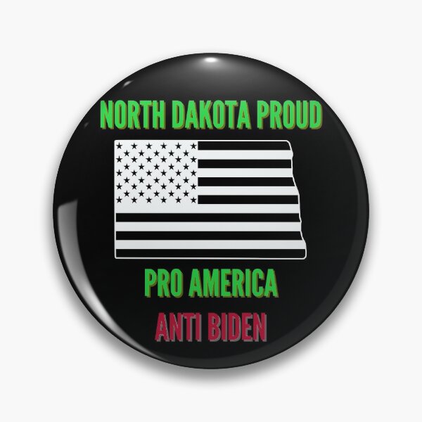 Item preview, Anti Biden Pro America North Dakota Proud  designed and sold by JumboExclusive.