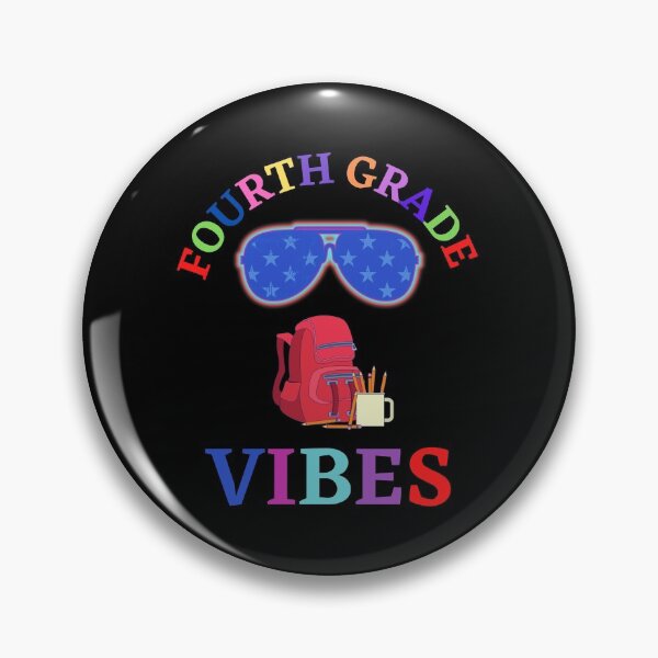 Item preview, Fourth Grade Vibes Pun   designed and sold by WoodburyLake.
