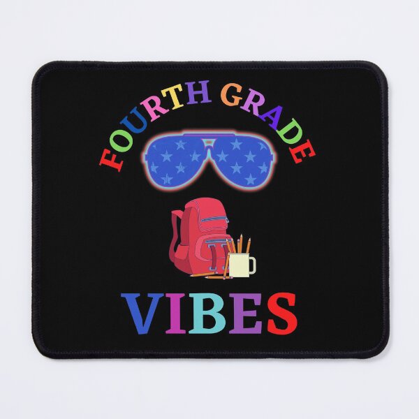 Item preview, Fourth Grade Vibes Pun designed and sold by WoodburyLake.