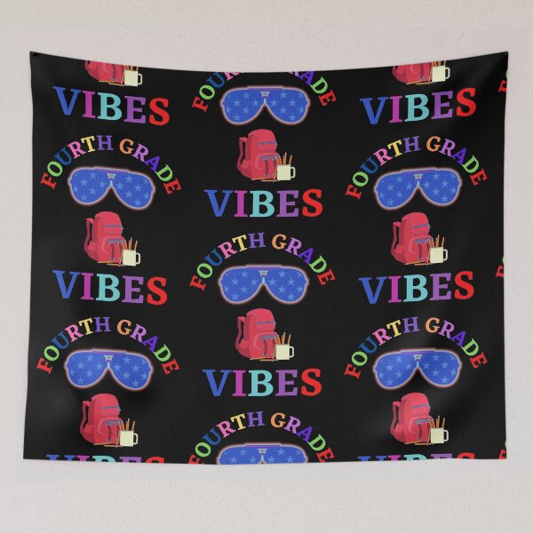 Item preview, Fourth Grade Vibes Pun   designed and sold by WoodburyLake.