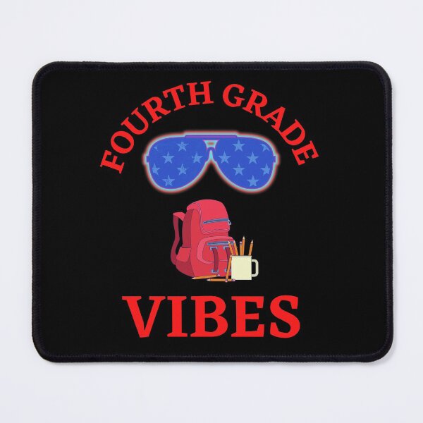 Item preview, Fourth Grade Vibes Pun   designed and sold by WoodburyLake.