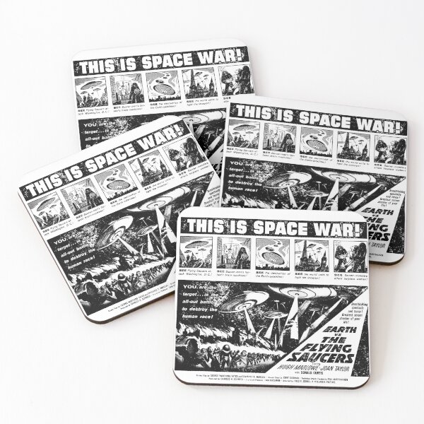Item preview, Flying Saucers designed and sold by TheUnseenPeril.