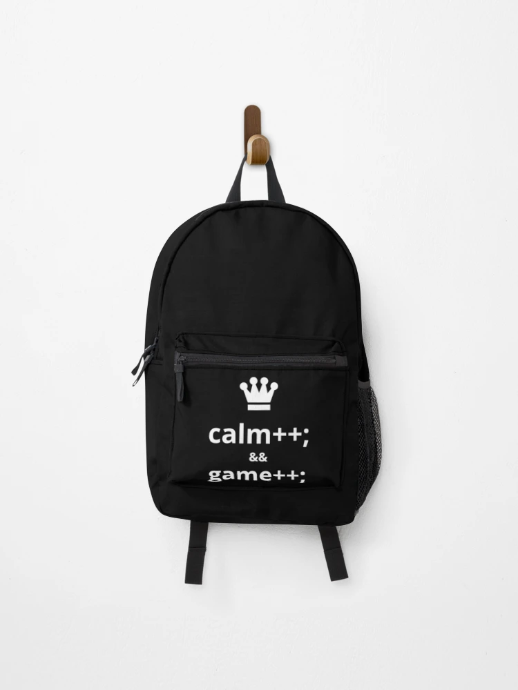 Thumbnail 1 of 3, Backpack, Computer Geek Keep Calm And Game More designed and sold by ComputerGeeksTs.
