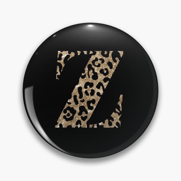 Item preview, Letter Z - Metallic Glitter Animal Print Initial Monogram designed and sold by brookemiller801.
